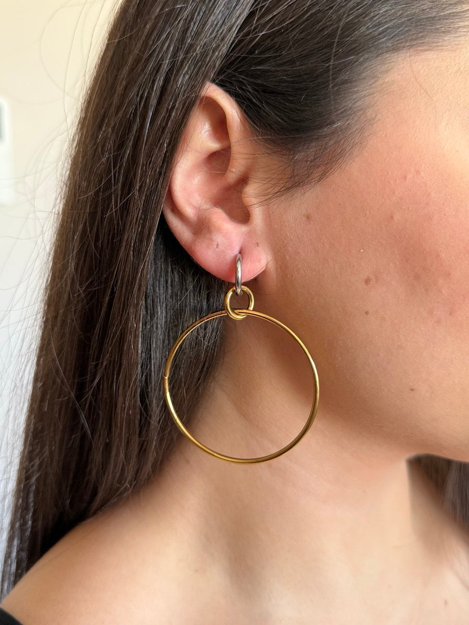 Grande Hoops - Gold