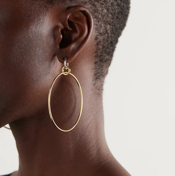 Grande Hoops - Gold