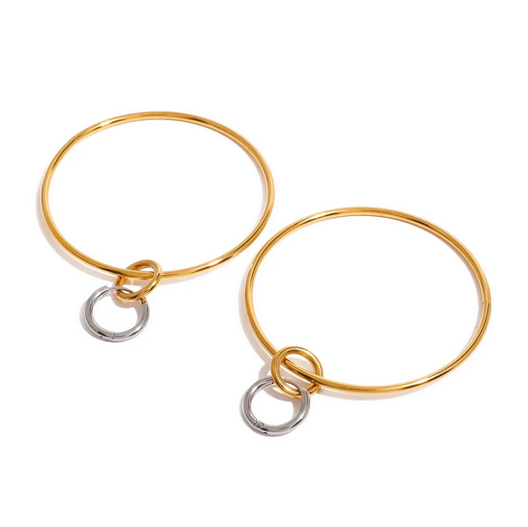 Grande Hoops - Gold